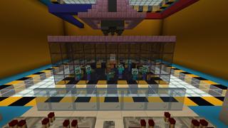 Screenshot of the Minecraft Bedrock Marketplace product Skyblock Random Zombie Attack! created by In Mine.