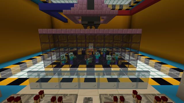 Screenshot of the Minecraft Bedrock Marketplace product Skyblock Random Zombie Attack! created by In Mine.