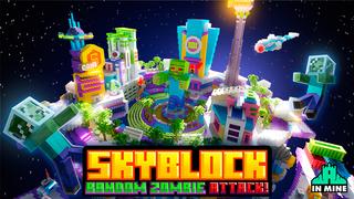 Thumbnail of the Minecraft Bedrock Marketplace product Skyblock Random Zombie Attack! created by In Mine.