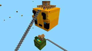 Screenshot of the Minecraft Bedrock Marketplace product Skyblock Survival Mob Heads created by In Mine.