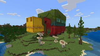 Screenshot of the Minecraft Bedrock Marketplace product Sniffer House created by In Mine.