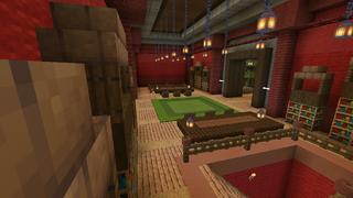 Screenshot of the Minecraft Bedrock Marketplace product Sniffer House created by In Mine.