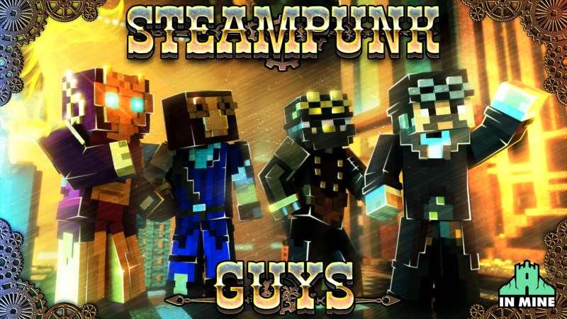 Steampunk Guys by In Mine | CHUNK - Minecraft Bedrock Marketplace Explorer