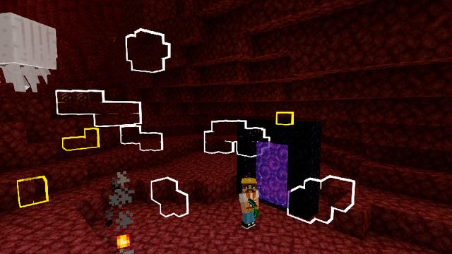 Screenshot of the Minecraft Bedrock Marketplace product Survive but you have X-RAY created by In Mine.
