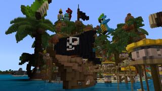 Screenshot of the Minecraft Bedrock Marketplace product Treasure Island created by In Mine.