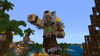 Screenshot of the Minecraft Bedrock Marketplace product Treasure Island created by In Mine.
