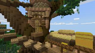 Screenshot of the Minecraft Bedrock Marketplace product Tree Base created by In Mine.