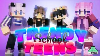 Thumbnail of the Minecraft Bedrock Marketplace product Trendy School Teens created by In Mine.