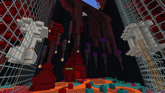 Screenshot of the Minecraft Bedrock Marketplace product Ultimate Parkour created by In Mine.