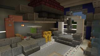 Screenshot of the Minecraft Bedrock Marketplace product Underground Shelter created by In Mine.