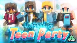 Thumbnail of the Minecraft Bedrock Marketplace product University Teen Party created by In Mine.