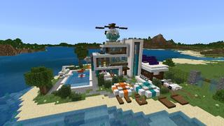 Screenshot of the Minecraft Bedrock Marketplace product $10.000.000 Villa! created by In Mine.