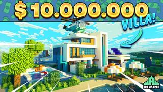 Thumbnail of the Minecraft Bedrock Marketplace product $10.000.000 Villa! created by In Mine.