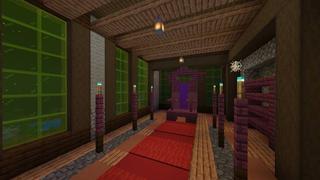 Screenshot of the Minecraft Bedrock Marketplace product Vampire Mansion created by In Mine.
