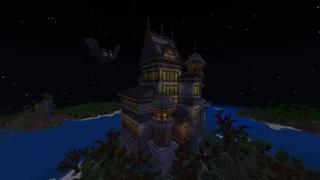 Screenshot of the Minecraft Bedrock Marketplace product Vampire Mansion created by In Mine.