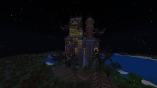 Screenshot of the Minecraft Bedrock Marketplace product Vampire Mansion created by In Mine.