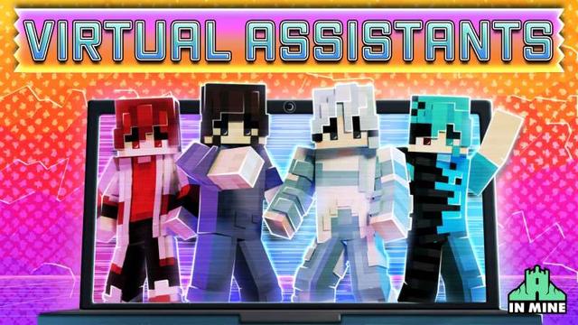 Thumbnail of the Minecraft Bedrock Marketplace product Virtual Assistants created by In Mine.