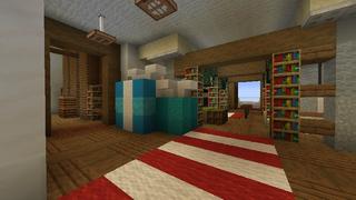 Screenshot of the Minecraft Bedrock Marketplace product Winter Billionaire Mansion created by In Mine.