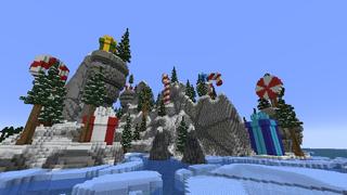 Screenshot of the Minecraft Bedrock Marketplace product Winter Billionaire Mansion created by In Mine.