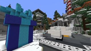 Screenshot of the Minecraft Bedrock Marketplace product Winter Billionaire Mansion created by In Mine.