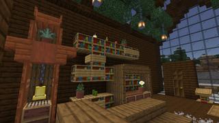 Screenshot of the Minecraft Bedrock Marketplace product Winter Holidays House created by In Mine.