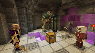 Screenshot of the Minecraft Bedrock Marketplace product Advanced Skeleton Survival created by inPixel.