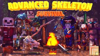 Thumbnail of the Minecraft Bedrock Marketplace product Advanced Skeleton Survival created by inPixel.
