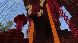 Screenshot of the Minecraft Bedrock Marketplace product Advanced World in a Jar created by inPixel.