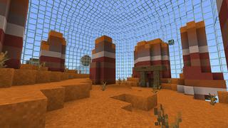 Screenshot of the Minecraft Bedrock Marketplace product Advanced World in a Jar created by inPixel.