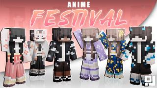 Thumbnail of the Minecraft Bedrock Marketplace product Anime Festival created by inPixel.