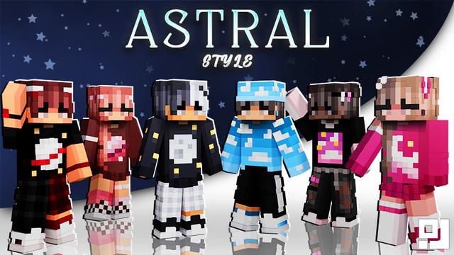Thumbnail of the Minecraft Bedrock Marketplace product Astral Teens created by inPixel.