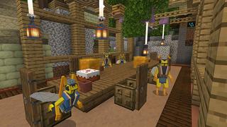 Screenshot of the Minecraft Bedrock Marketplace product Bee Kingdom created by inPixel.