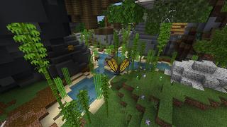 Screenshot of the Minecraft Bedrock Marketplace product Bee Kingdom created by inPixel.