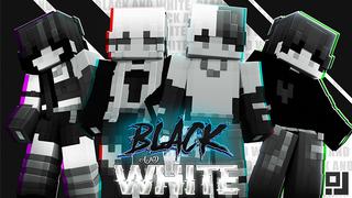 Thumbnail of the Minecraft Bedrock Marketplace product Black and White created by inPixel.