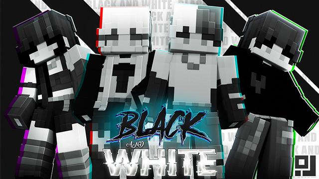 Thumbnail of the Minecraft Bedrock Marketplace product Black and White created by inPixel.