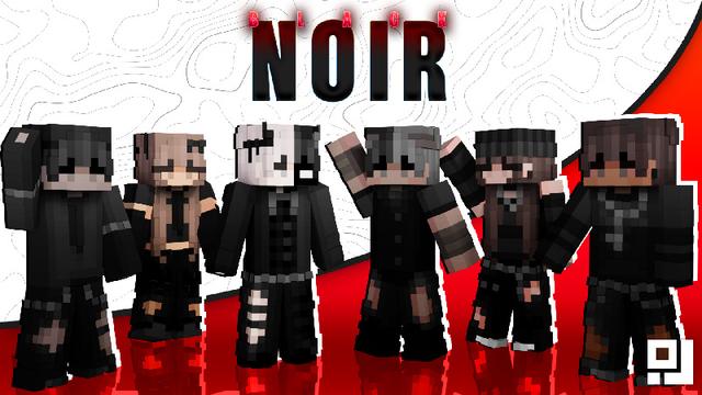 Thumbnail of the Minecraft Bedrock Marketplace product Black Noir created by inPixel.