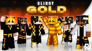 Thumbnail of the Minecraft Bedrock Marketplace product Blingy Gold created by inPixel.