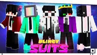 Thumbnail of the Minecraft Bedrock Marketplace product Blingy Suits created by inPixel.