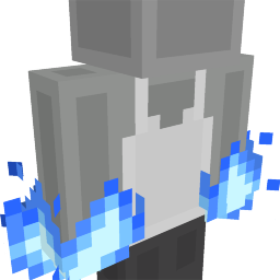 Thumbnail of the Minecraft Bedrock Marketplace product Blue Flame Gloves created by inPixel.
