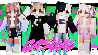 Thumbnail of the Minecraft Bedrock Marketplace product Casual Fashion created by inPixel.