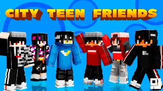 Thumbnail of the Minecraft Bedrock Marketplace product City Teen Friends created by inPixel.