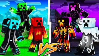 Thumbnail of the Minecraft Bedrock Marketplace product Creeper VS Creeper created by inPixel.