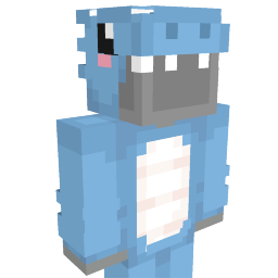 Thumbnail of the Minecraft Bedrock Marketplace product Cute Dino Pajamas created by inPixel.