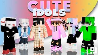 Thumbnail of the Minecraft Bedrock Marketplace product Cute Idols created by inPixel.