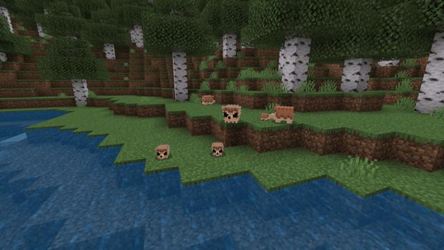 Screenshot of the Minecraft Bedrock Marketplace product Cute Pets created by inPixel.