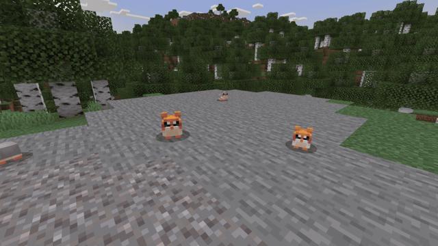 Screenshot of the Minecraft Bedrock Marketplace product Cute Pets created by inPixel.