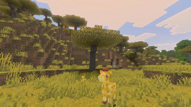 Screenshot of the Minecraft Bedrock Marketplace product Cute Pets created by inPixel.