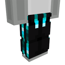 Thumbnail of the Minecraft Bedrock Marketplace product Cyan Laser Pants created by inPixel.