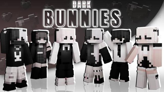 Thumbnail of the Minecraft Bedrock Marketplace product Dark Bunnies created by inPixel.