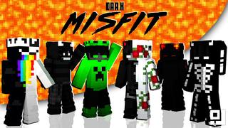 Thumbnail of the Minecraft Bedrock Marketplace product Dark Misfit created by inPixel.